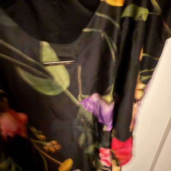 Ted Baker Saffiey Floral Print One Piece Swimsuit Size S Molded Cups Beach Vacay - Picture 5 of 12